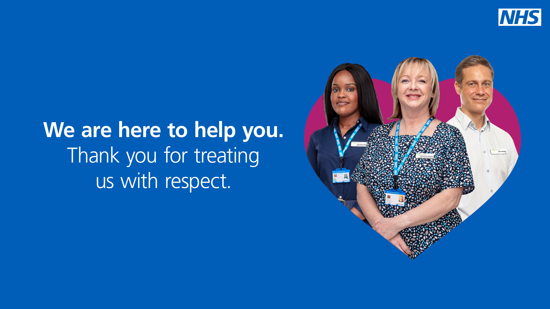 We are here to help We are here to help